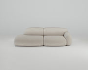 Mondino 3-Sitzer Recamiere Sofa (Links)