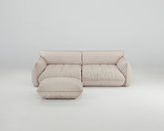 Morandi 3-Sitzer Sofa mit Hocker