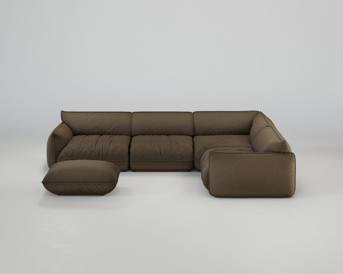 Morandi U-Form Sofa /Wohnlandschaft (rechts)