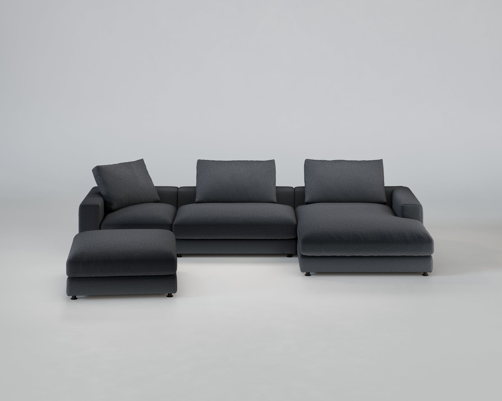 Mosler U-shaped Sofa / Sectional (right)