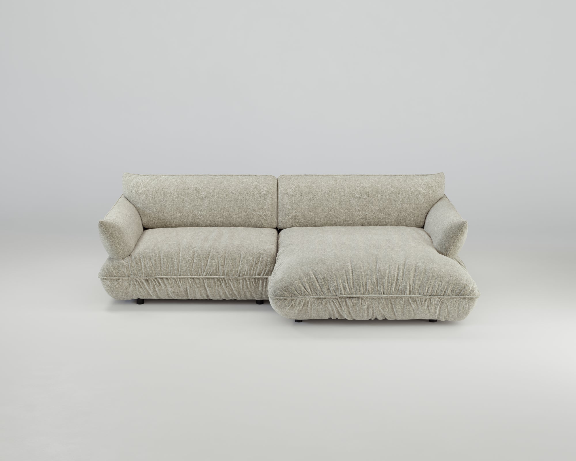 Morandi Alto 3-Sitzer Ecksofa (rechts)