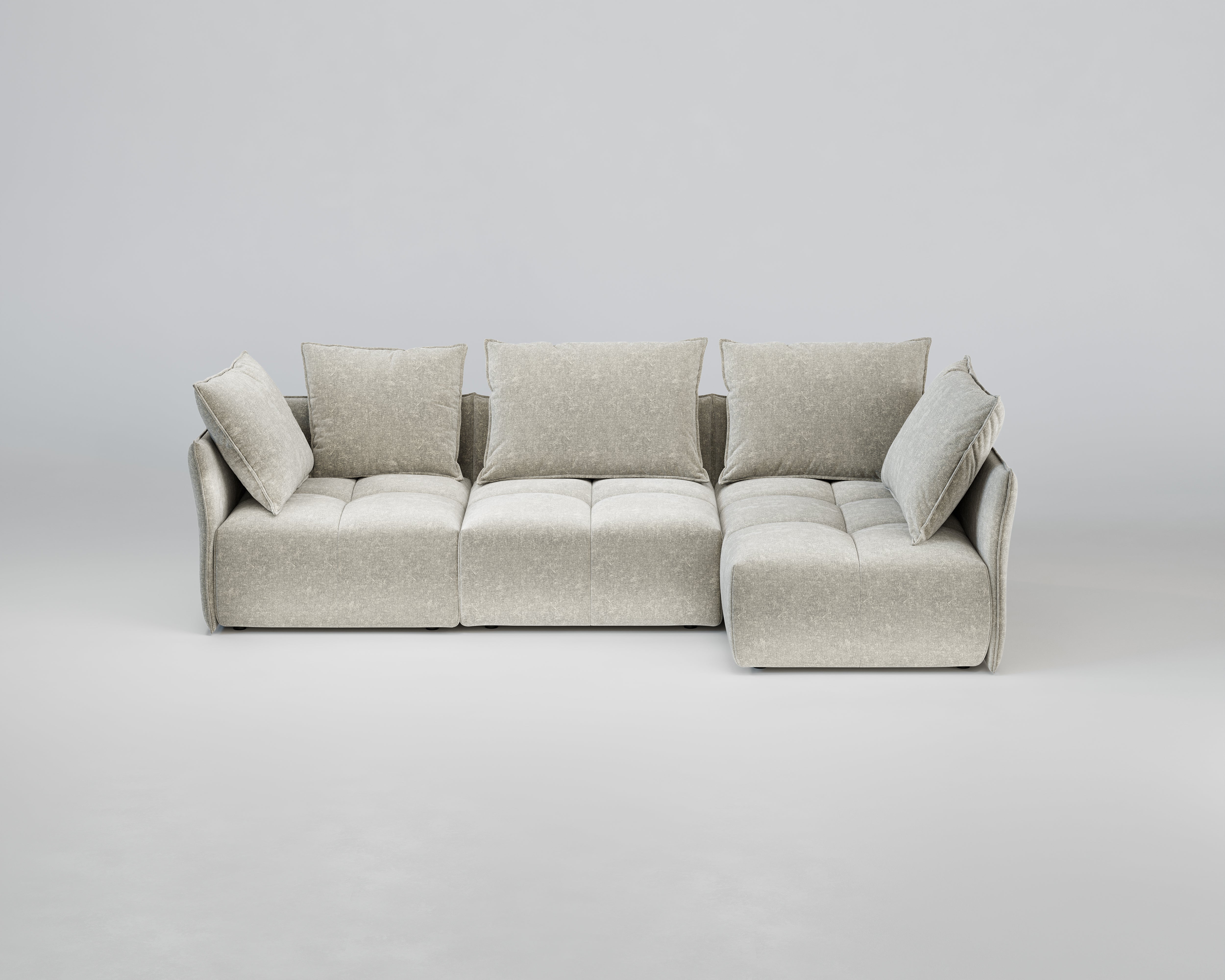 Severini 3-Sitzer Ecksofa (rechts)