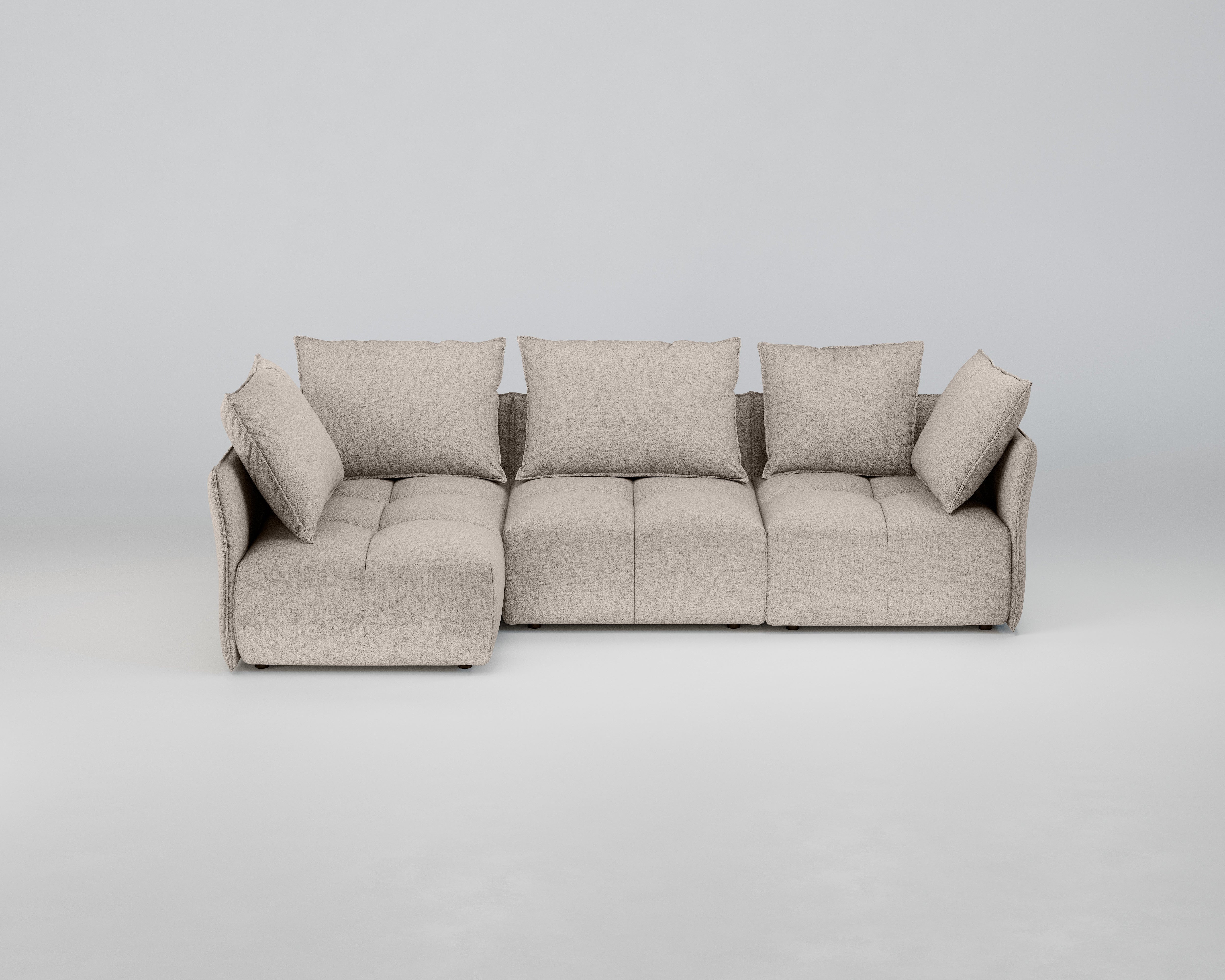 Severini 3-Sitzer Ecksofa (links)