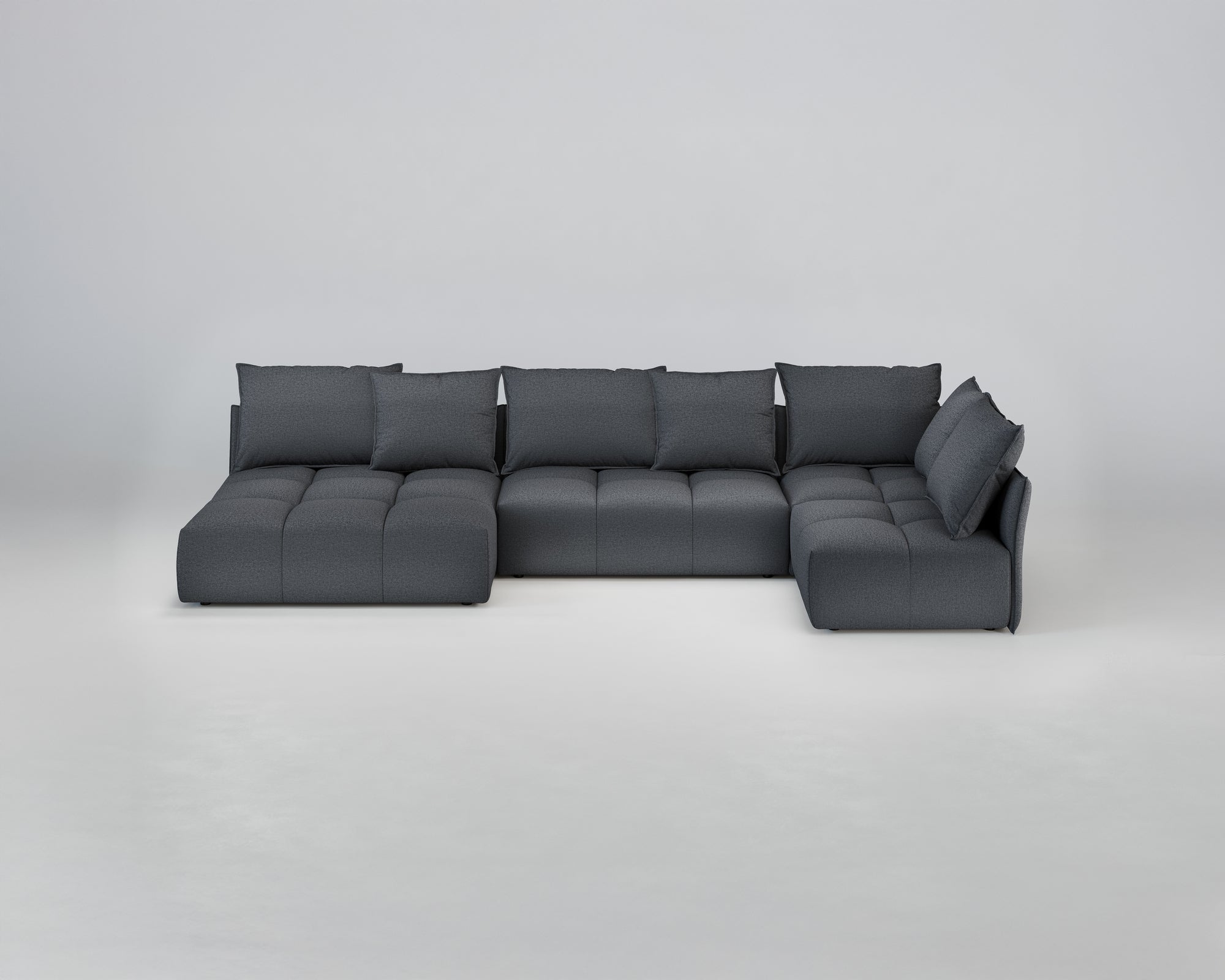 Severini U-shaped sofa / sectional sofa (left)