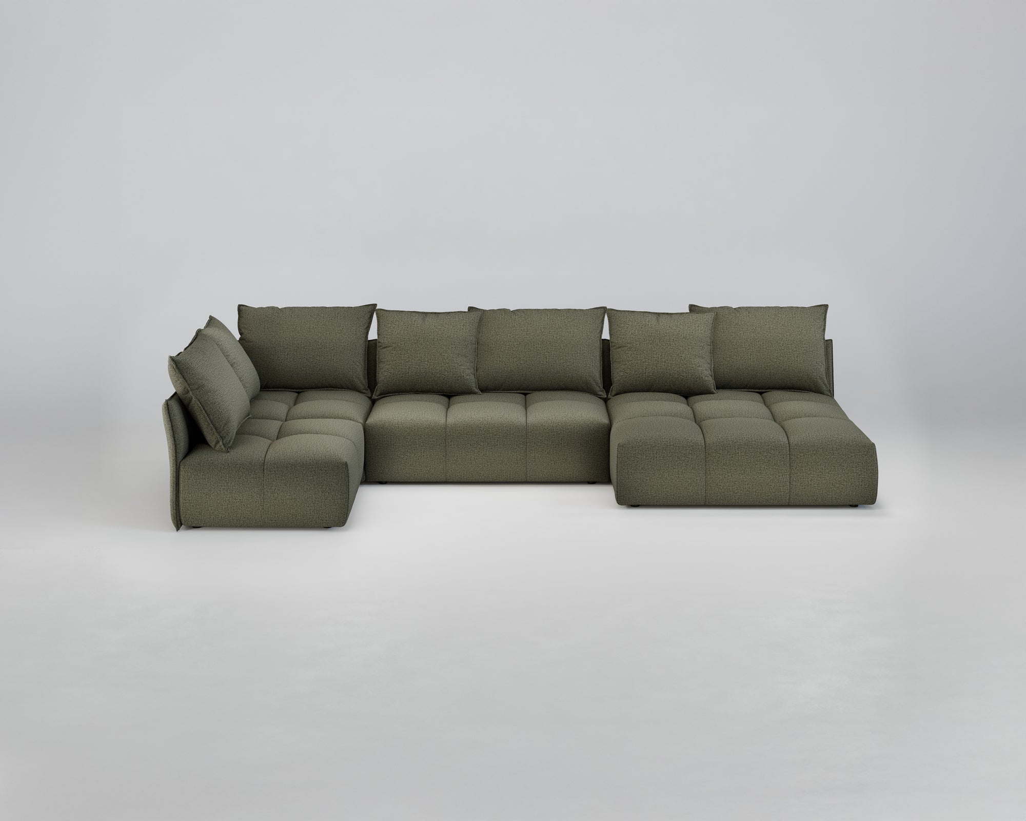 Severini U-shaped sofa / sectional (right)