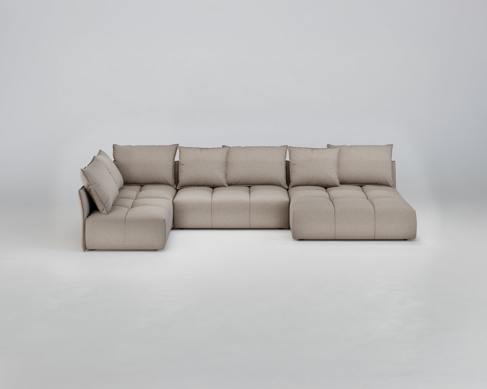 Severini U-shaped sofa / sectional (right)