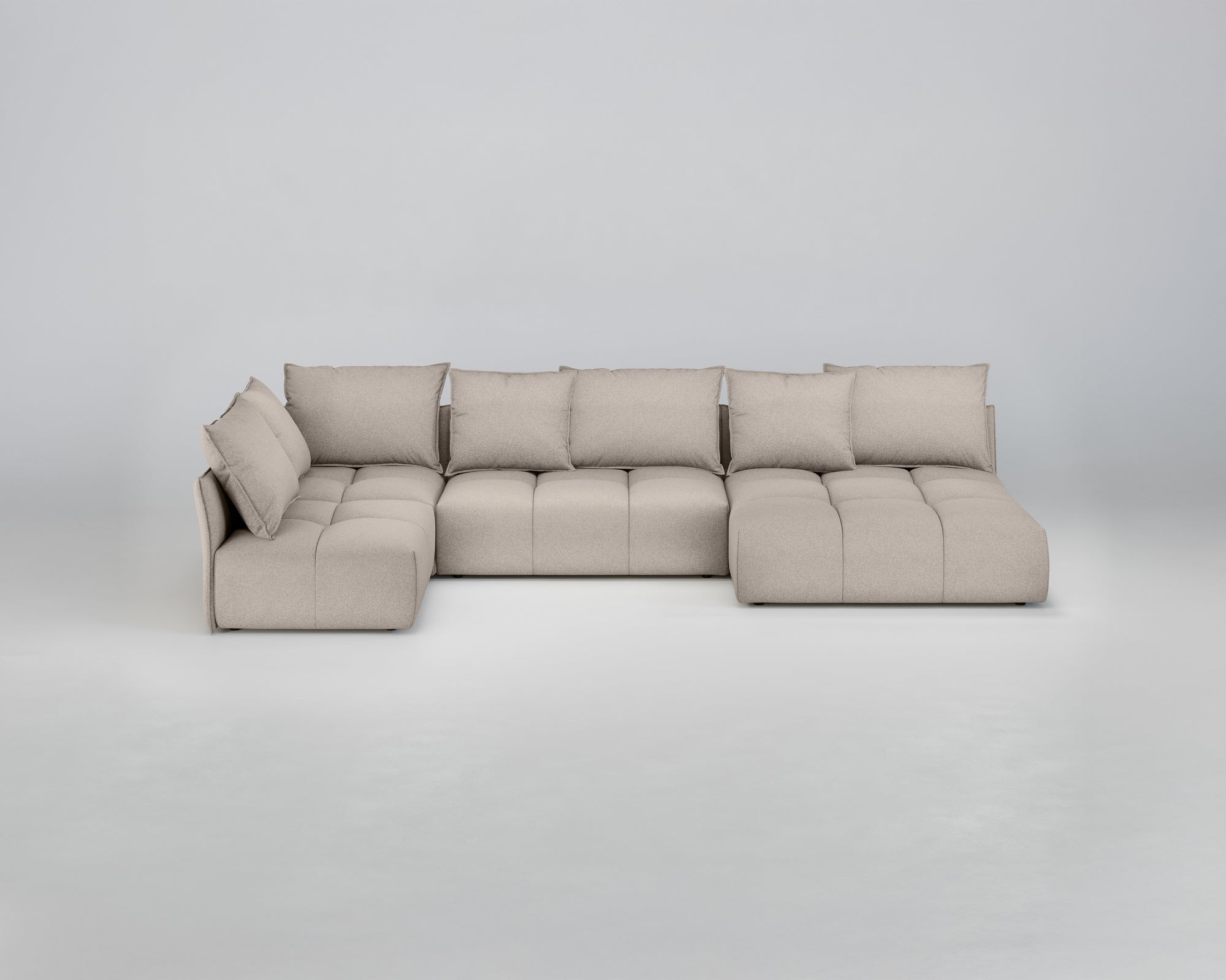 Severini U-shaped sofa / sectional (right)